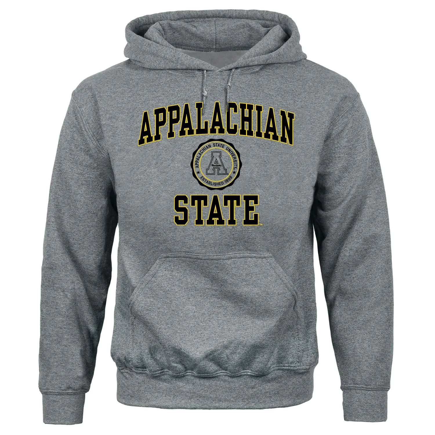 Appalachian State University Heritage Hooded Sweatshirt (Charcoal Grey) sold by Barnesmith