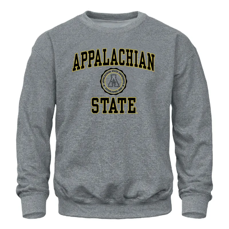 Appalachian State University Heritage Sweatshirt (Charcoal Grey) sold by Barnesmith