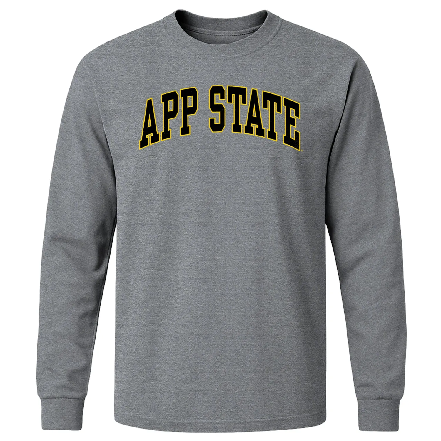 Appalachian State University Classic Long Sleeve T-Shirt (Charcoal Grey) sold by Barnesmith