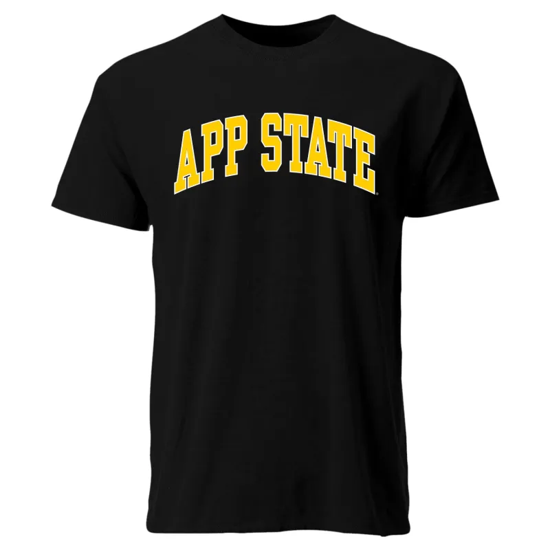 Appalachian State University Classic T-Shirt (Black) sold by Barnesmith