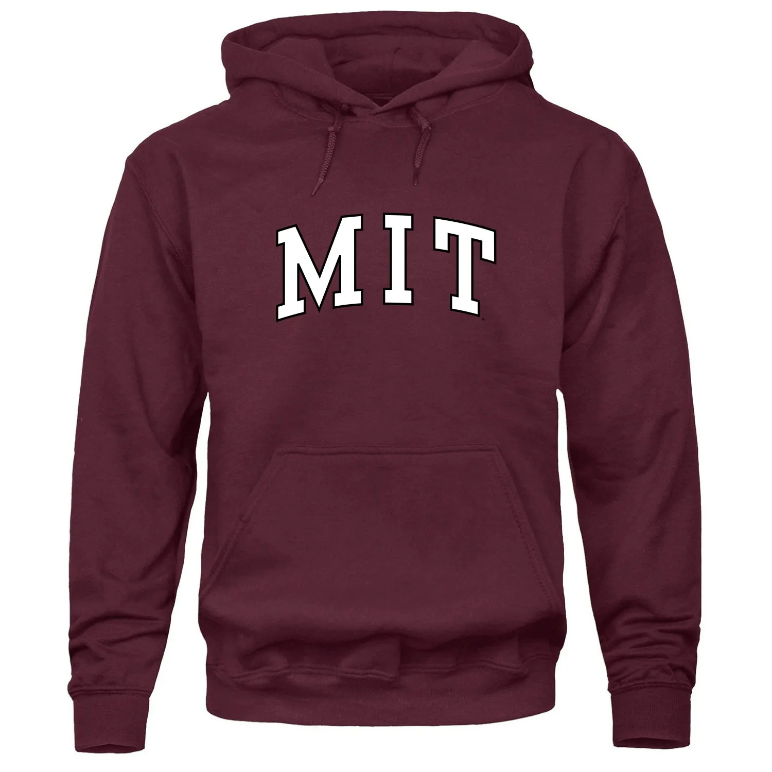 MIT Essential Hooded Sweatshirt (Maroon) sold by Barnesmith