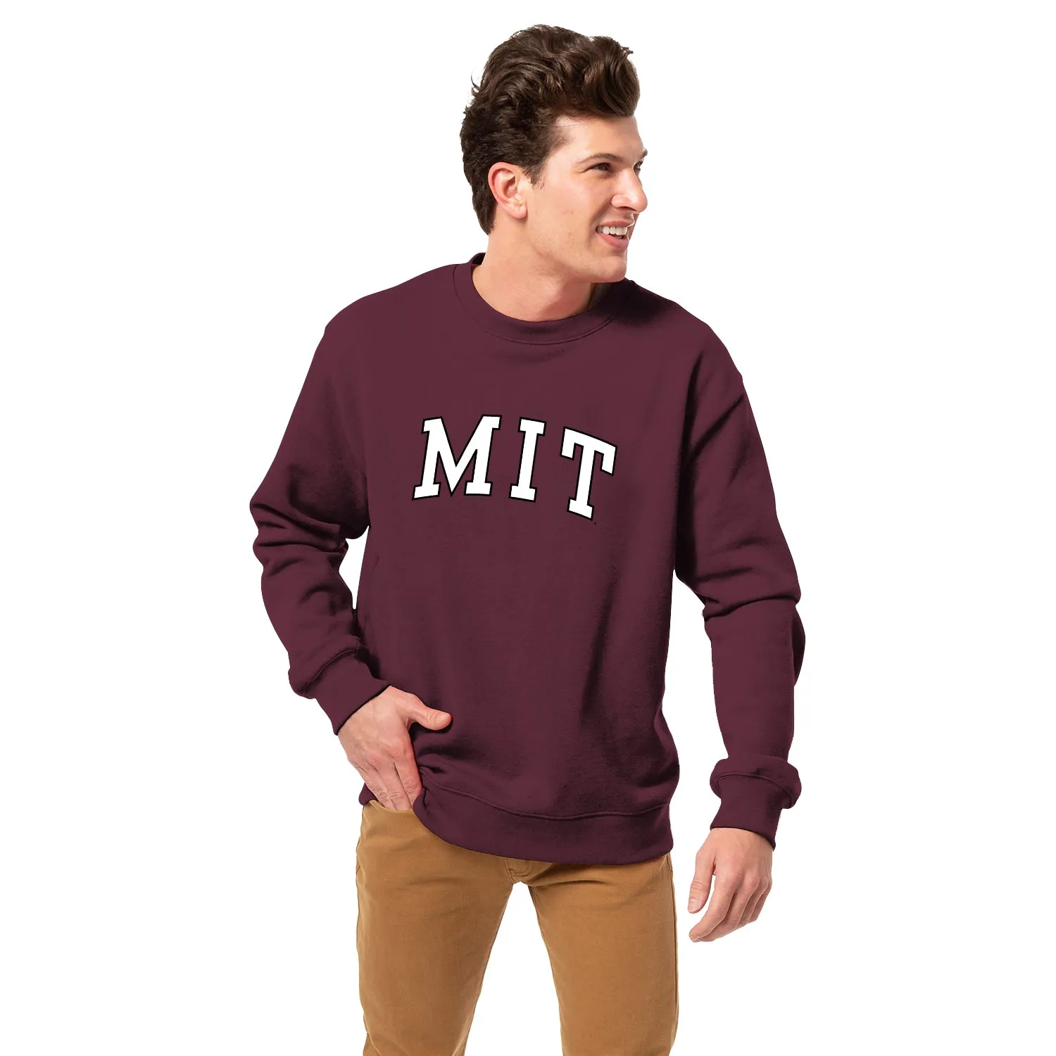 MIT Essential Sweatshirt (Maroon) sold by Barnesmith product image thumbnail 2