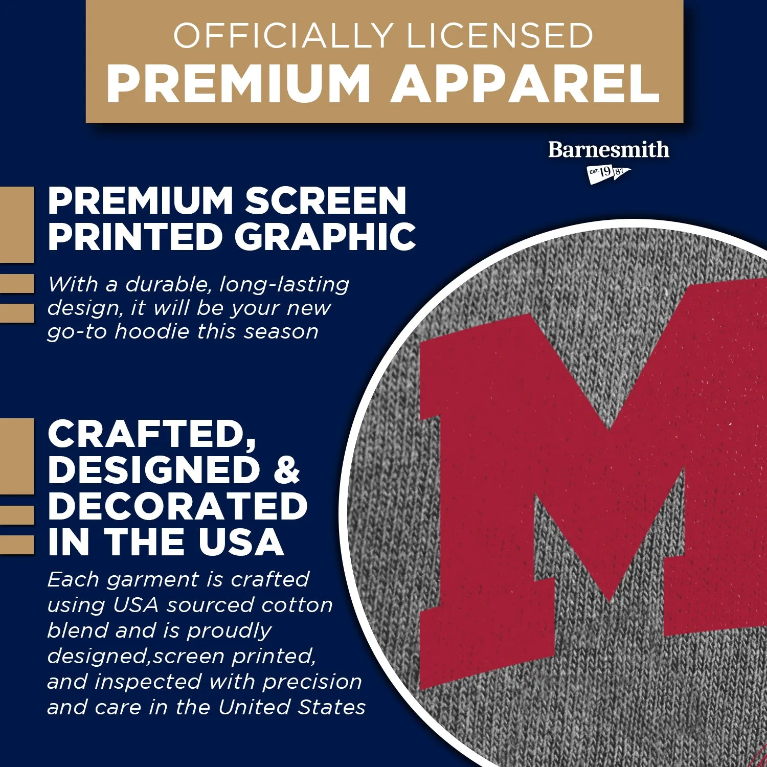 MIT Heritage Hooded Sweatshirt (Charcoal Grey) sold by Barnesmith product image thumbnail 4