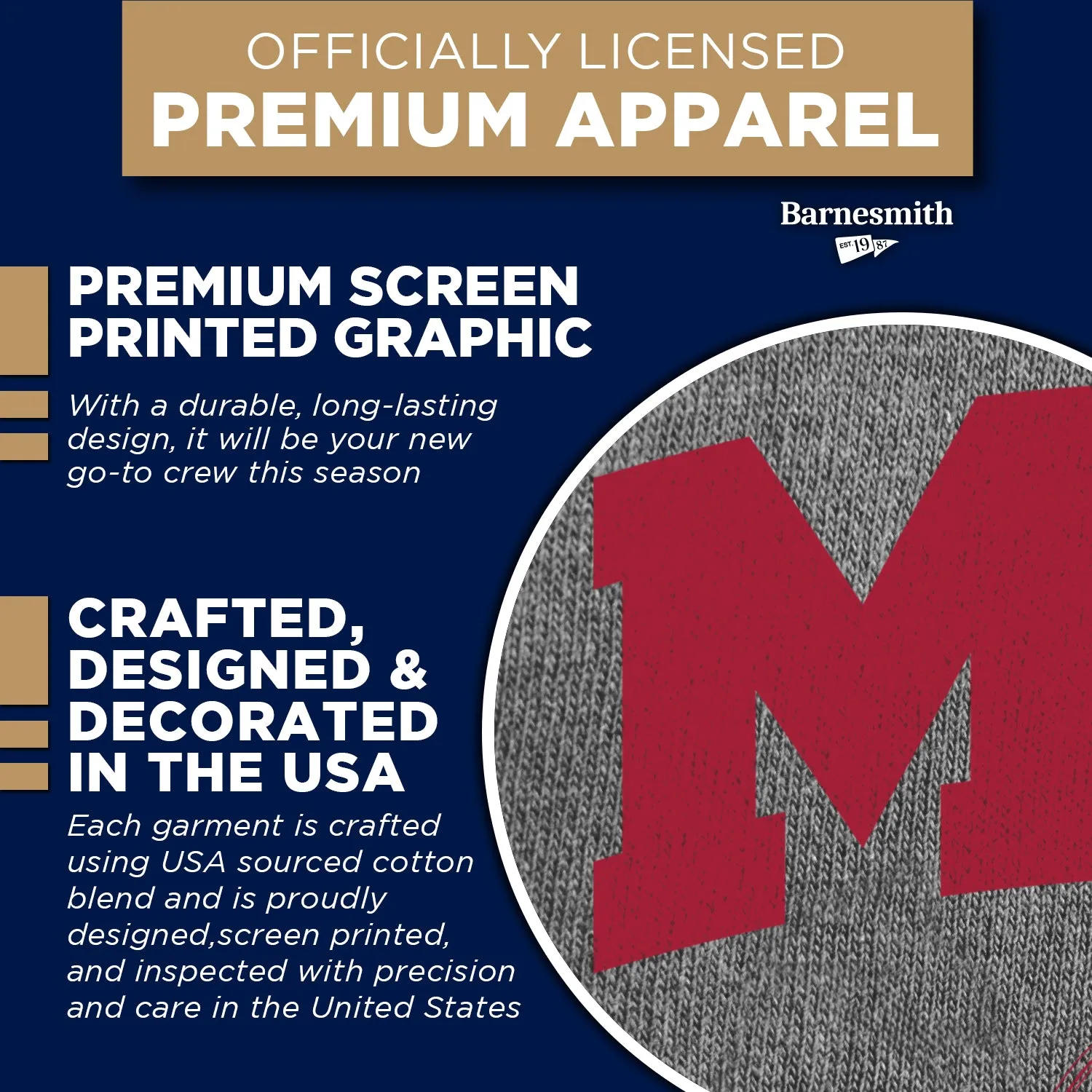 MIT Heritage Sweatshirt (Charcoal Grey) sold by Barnesmith product image thumbnail 4