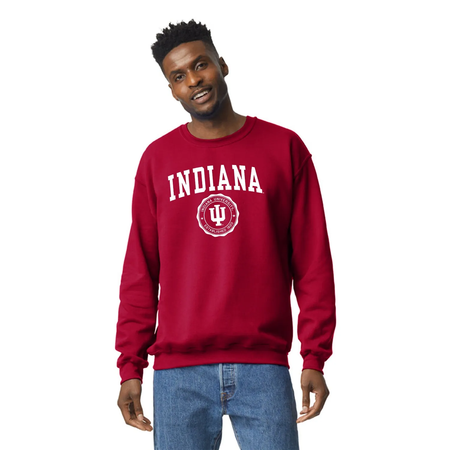 Indiana University Heritage Sweatshirt (Cardinal) sold by Barnesmith product image thumbnail 2