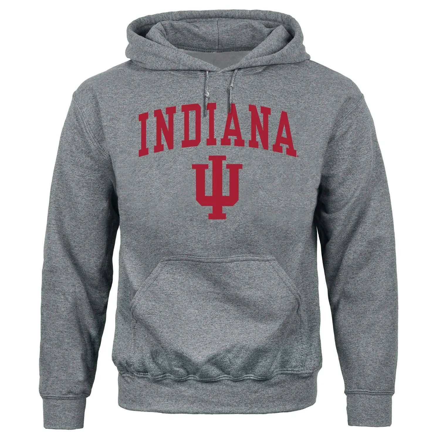 Indiana University Heritage Hooded Sweatshirt (Charcoal Grey) sold by Barnesmith