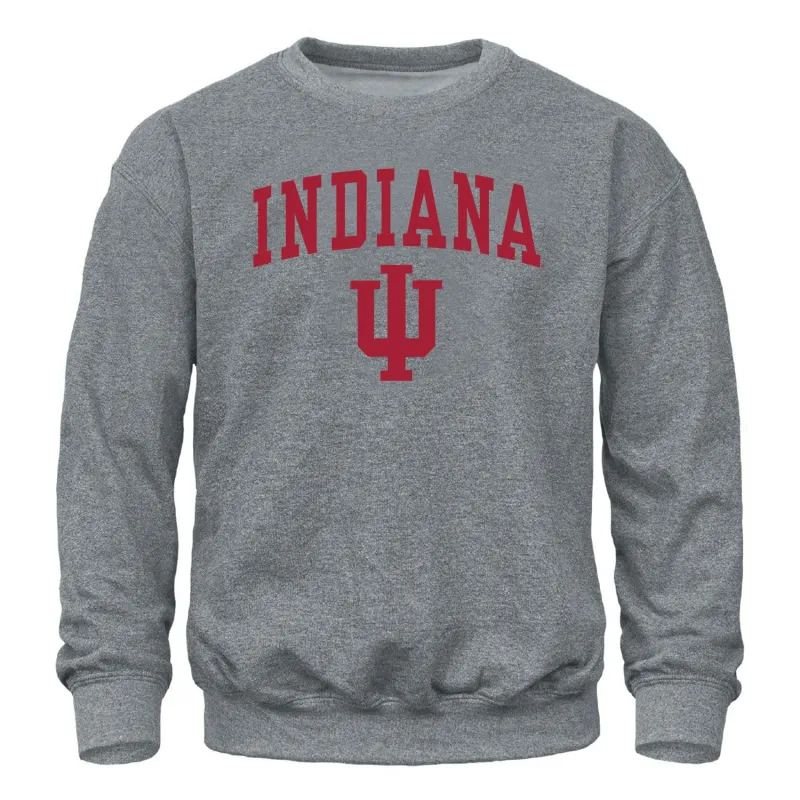 Indiana University Heritage Sweatshirt (Charcoal Grey) sold by Barnesmith
