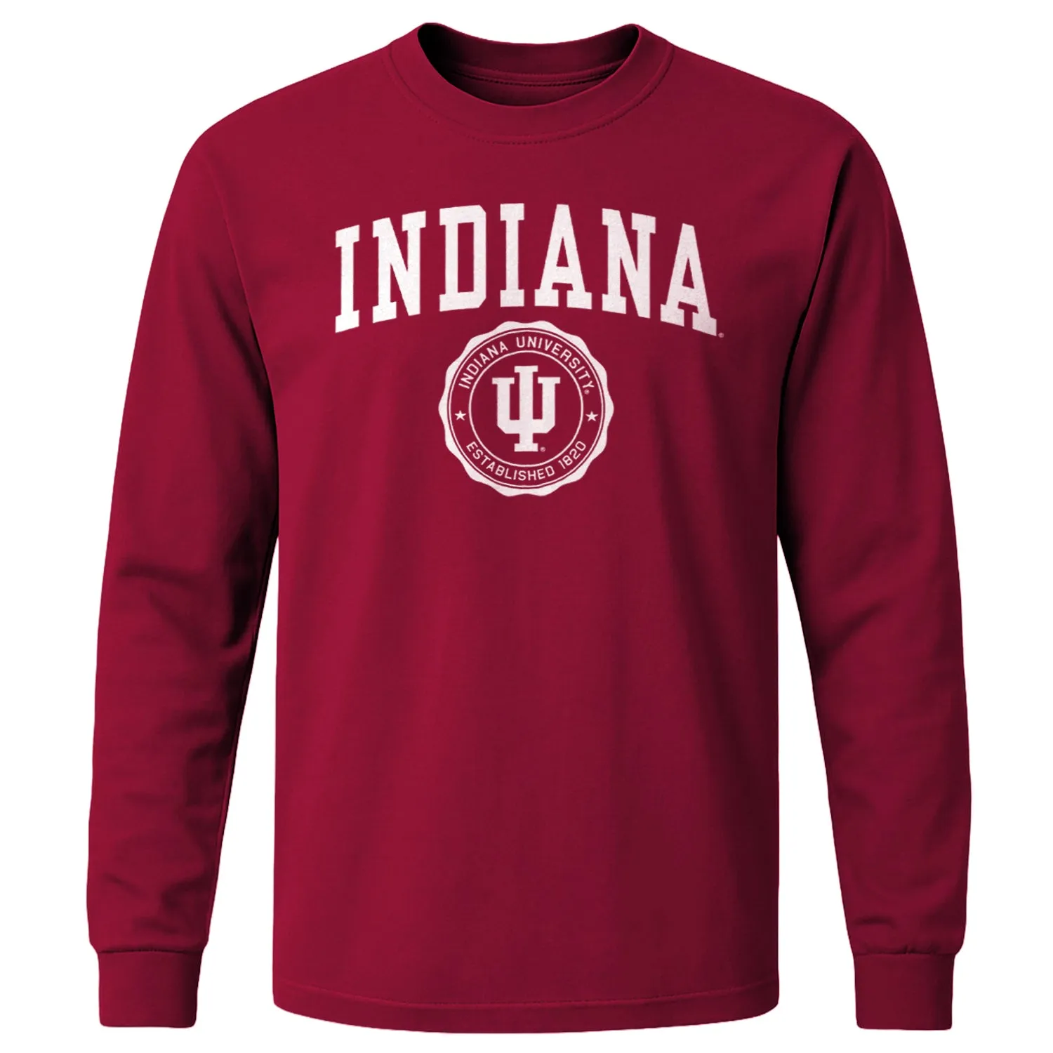 Indiana University Heritage Long Sleeve T-Shirt (Cardinal) sold by Barnesmith
