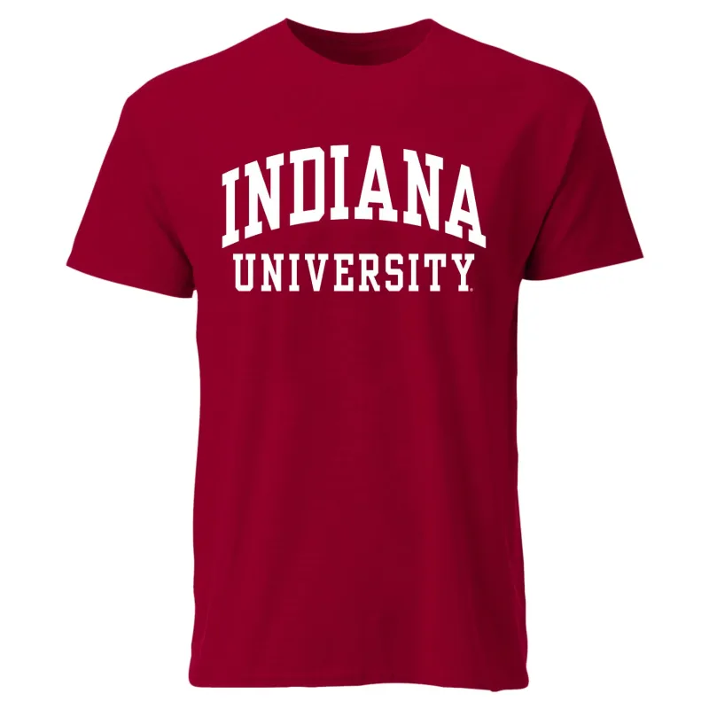 Indiana University Classic T-Shirt (Cardinal) sold by Barnesmith