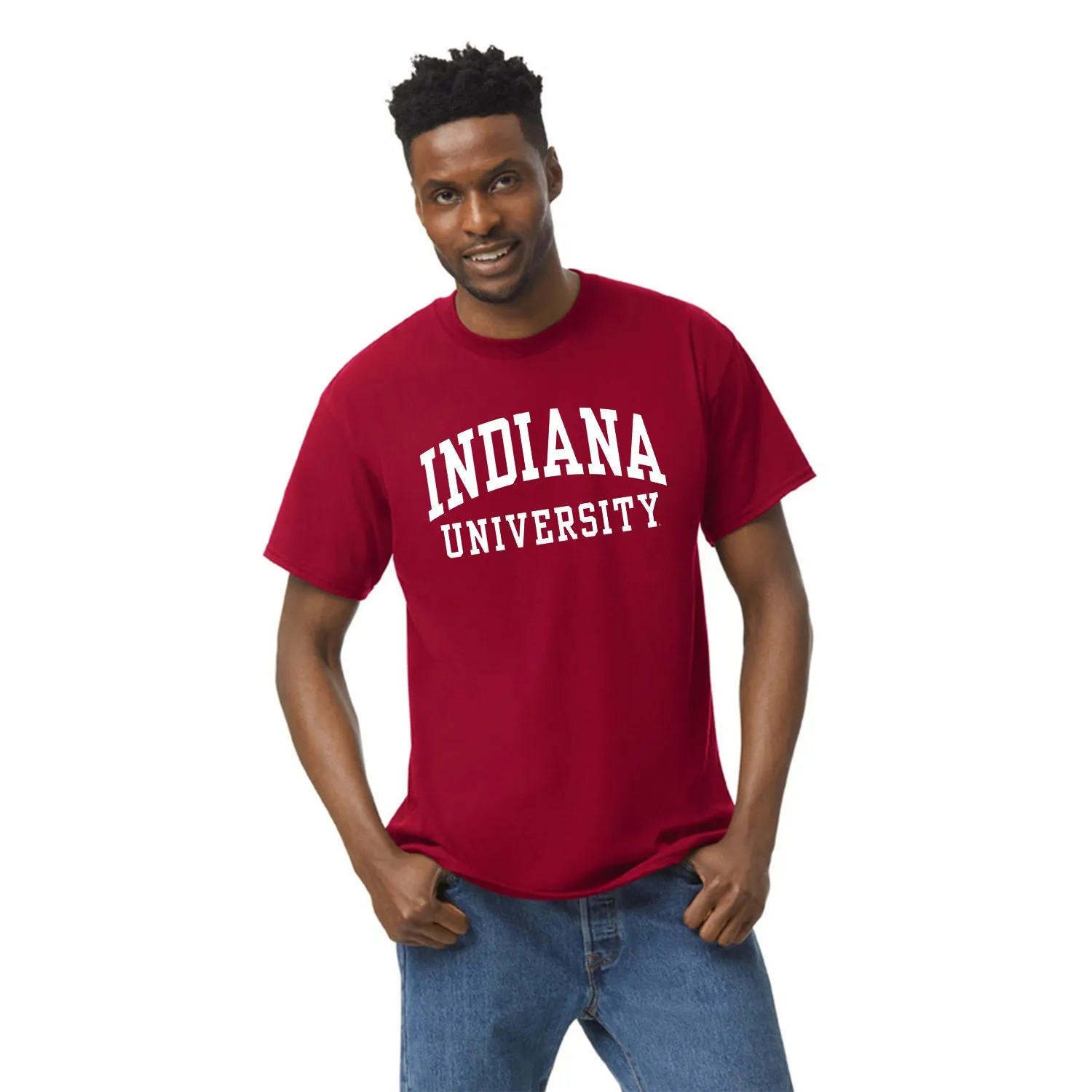 Indiana University Classic T-Shirt (Cardinal) sold by Barnesmith product image thumbnail 2