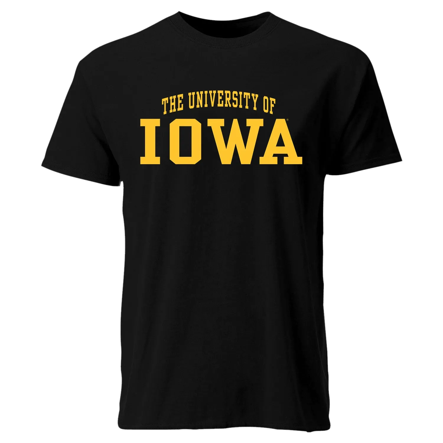 University of Iowa Classic T-Shirt (Black) sold by Barnesmith