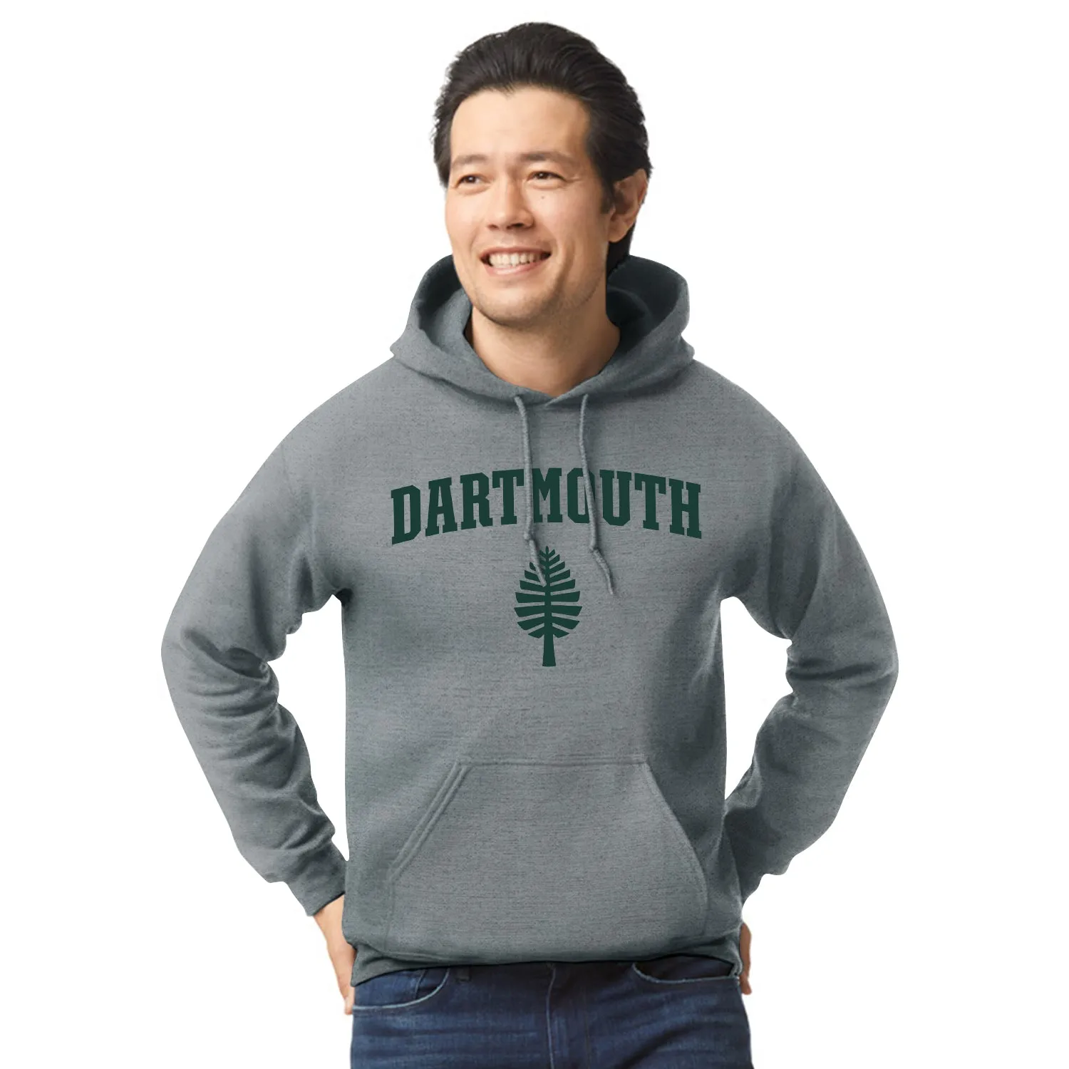 Dartmouth Heritage Hooded Sweatshirt (Charcoal Grey) sold by Barnesmith product image thumbnail 2