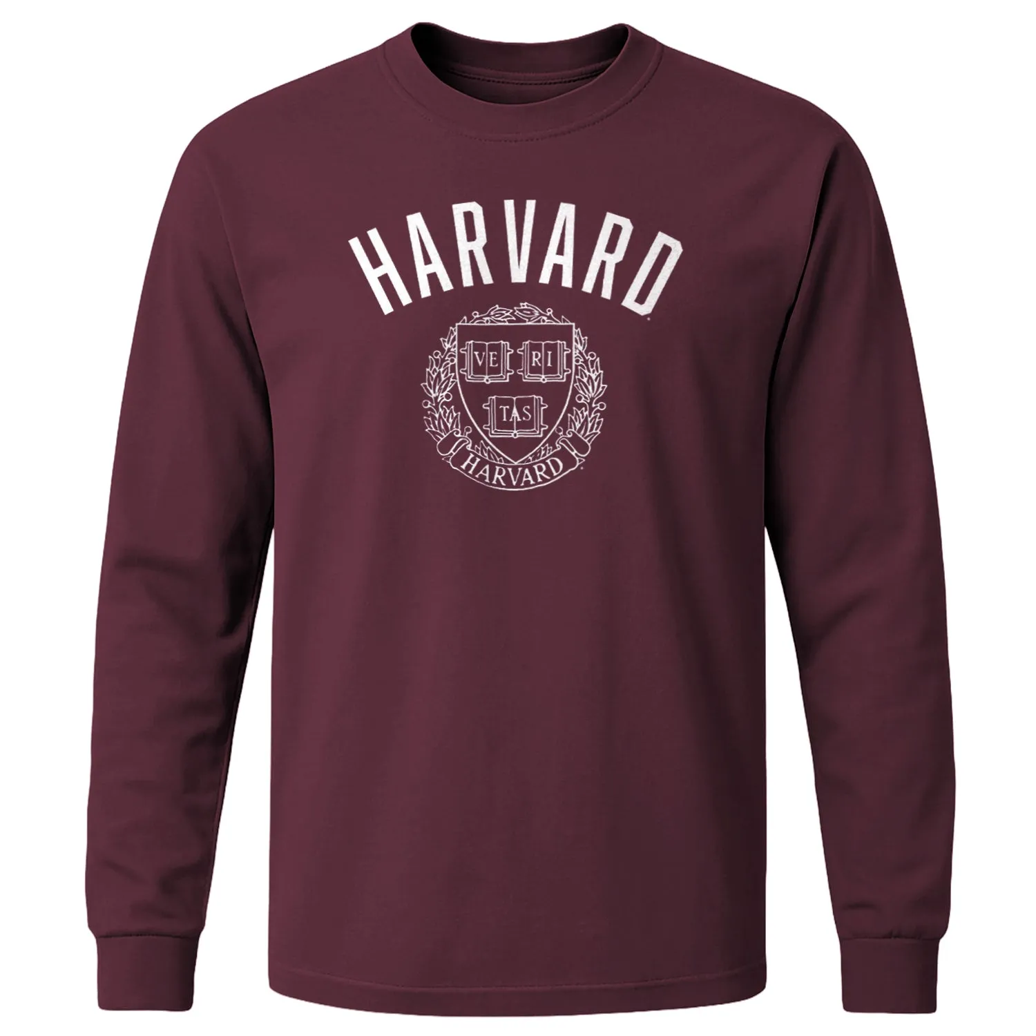 Harvard Long Sleeve T-Shirt Heritage (Crimson) sold by Barnesmith