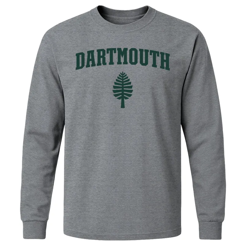 Dartmouth Heritage Long Sleeve T-Shirt (Charcoal Grey) sold by Barnesmith