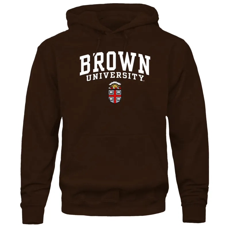 Brown Heritage Hooded Sweatshirt (Brown) sold by Barnesmith