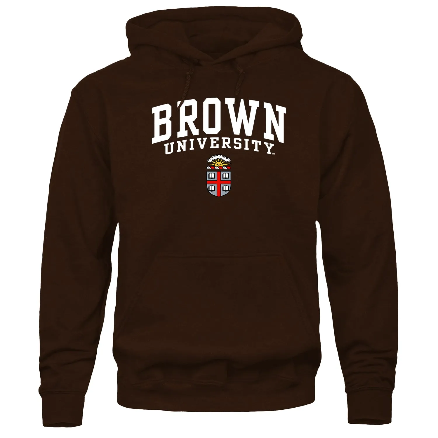 Brown Heritage Hooded Sweatshirt (Brown) sold by Barnesmith