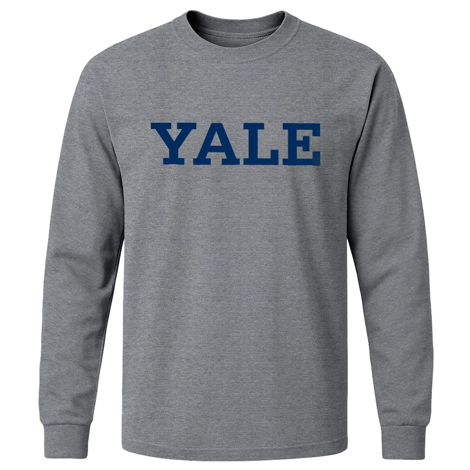 Yale Classic Long Sleeve T-Shirt (Charcoal Grey) sold by Barnesmith product image thumbnail 4