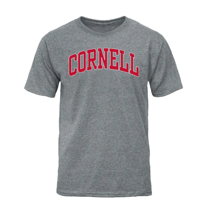 Cornell Classic T-Shirt (Charcoal Grey) sold by Barnesmith