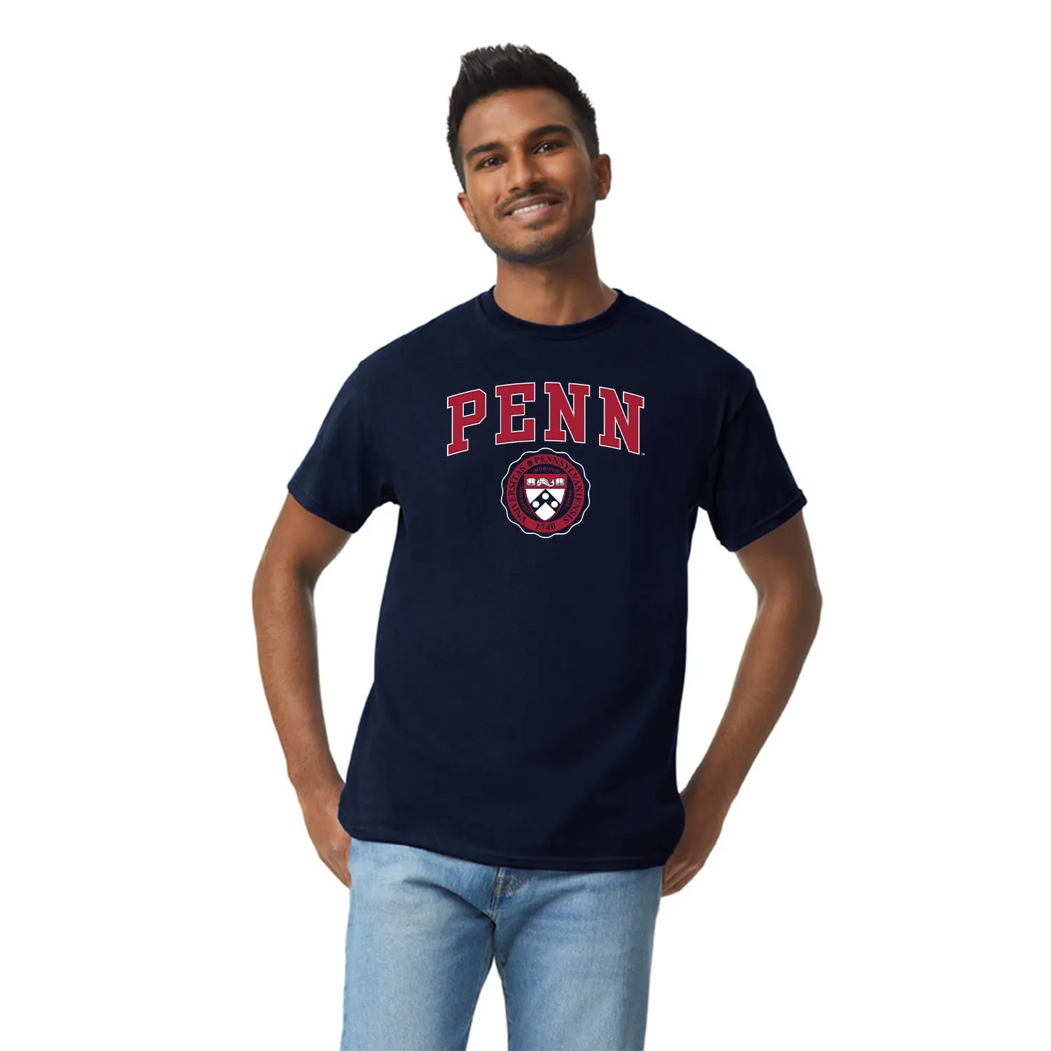 Penn Heritage T-shirt (Navy) sold by Barnesmith product image thumbnail 2