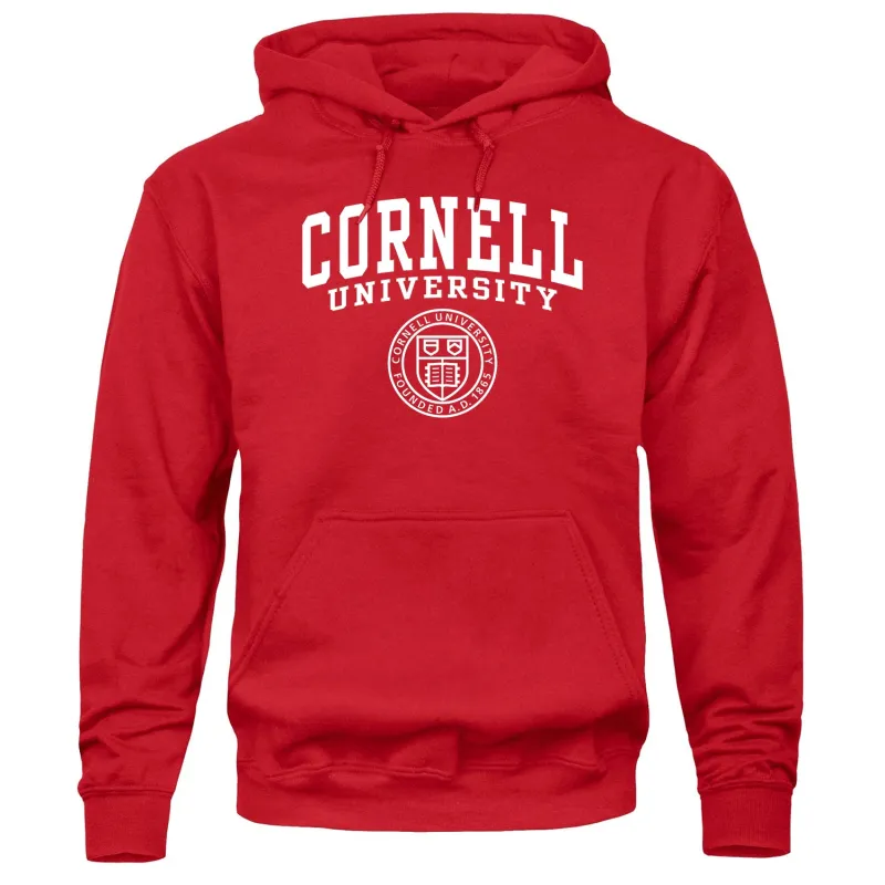 Cornell Heritage Hooded Sweatshirt (Red) sold by Barnesmith