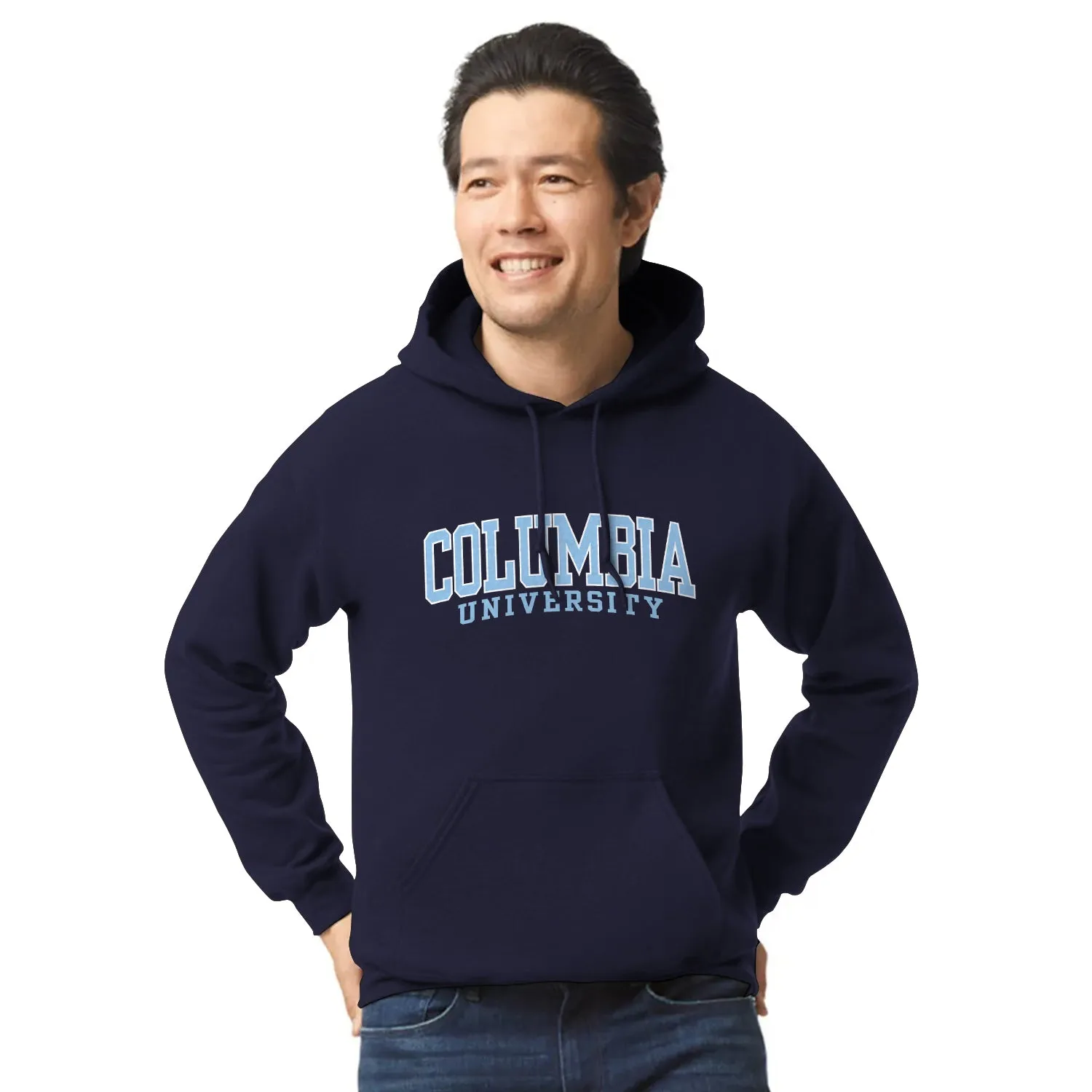 Columbia Essential Hooded Sweatshirt (Navy) sold by Barnesmith product image thumbnail 2