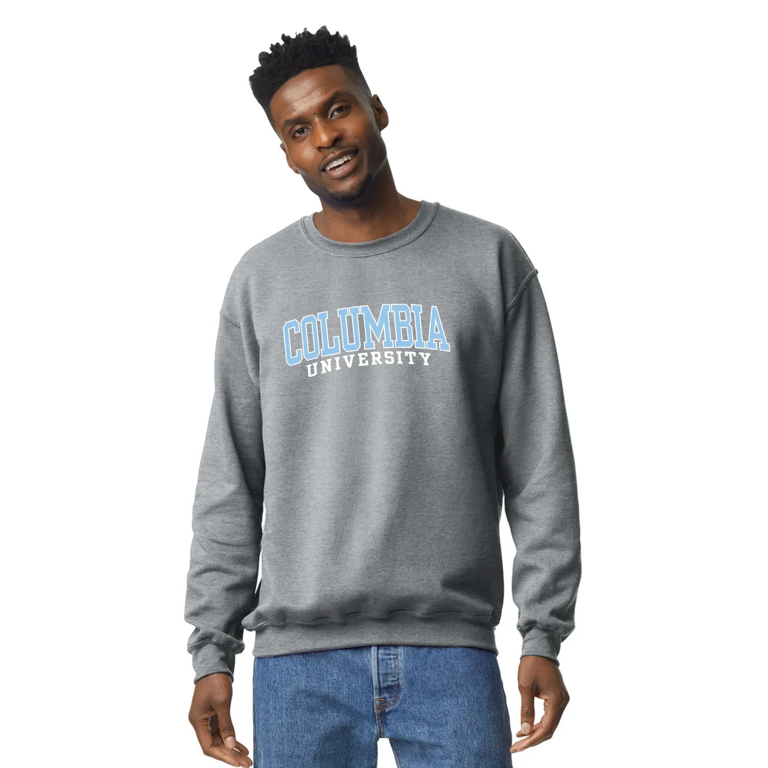Columbia University Essential Sweatshirt (Grey) sold by Barnesmith product image thumbnail 2