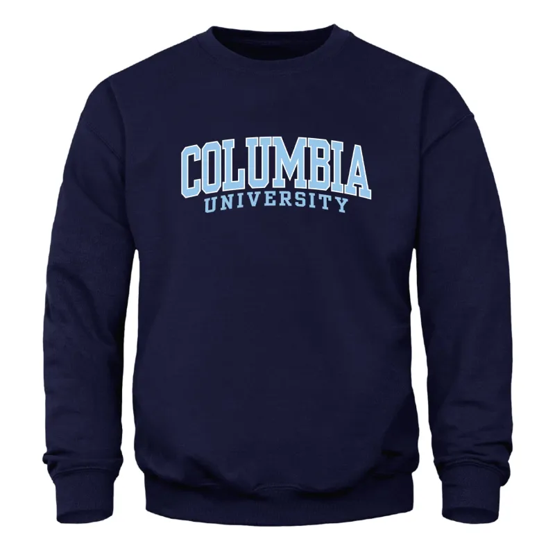 Columbia University Essential Sweatshirt (Navy) sold by Barnesmith