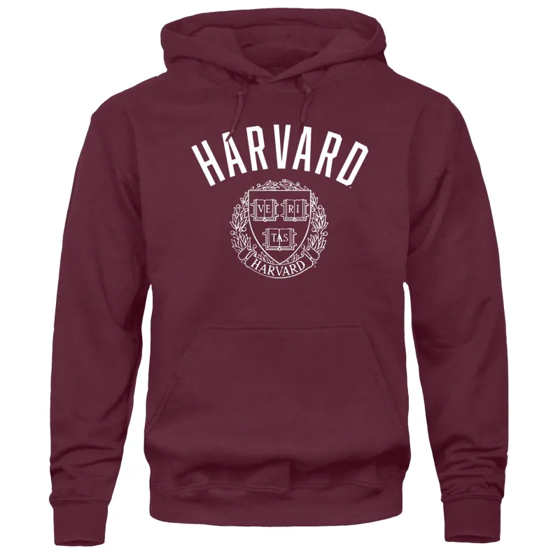 Harvard University Heritage Hooded Sweatshirt (Crimson) sold by Barnesmith
