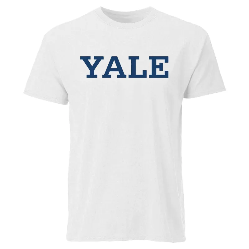 Yale Classic T-Shirt (White) sold by Barnesmith