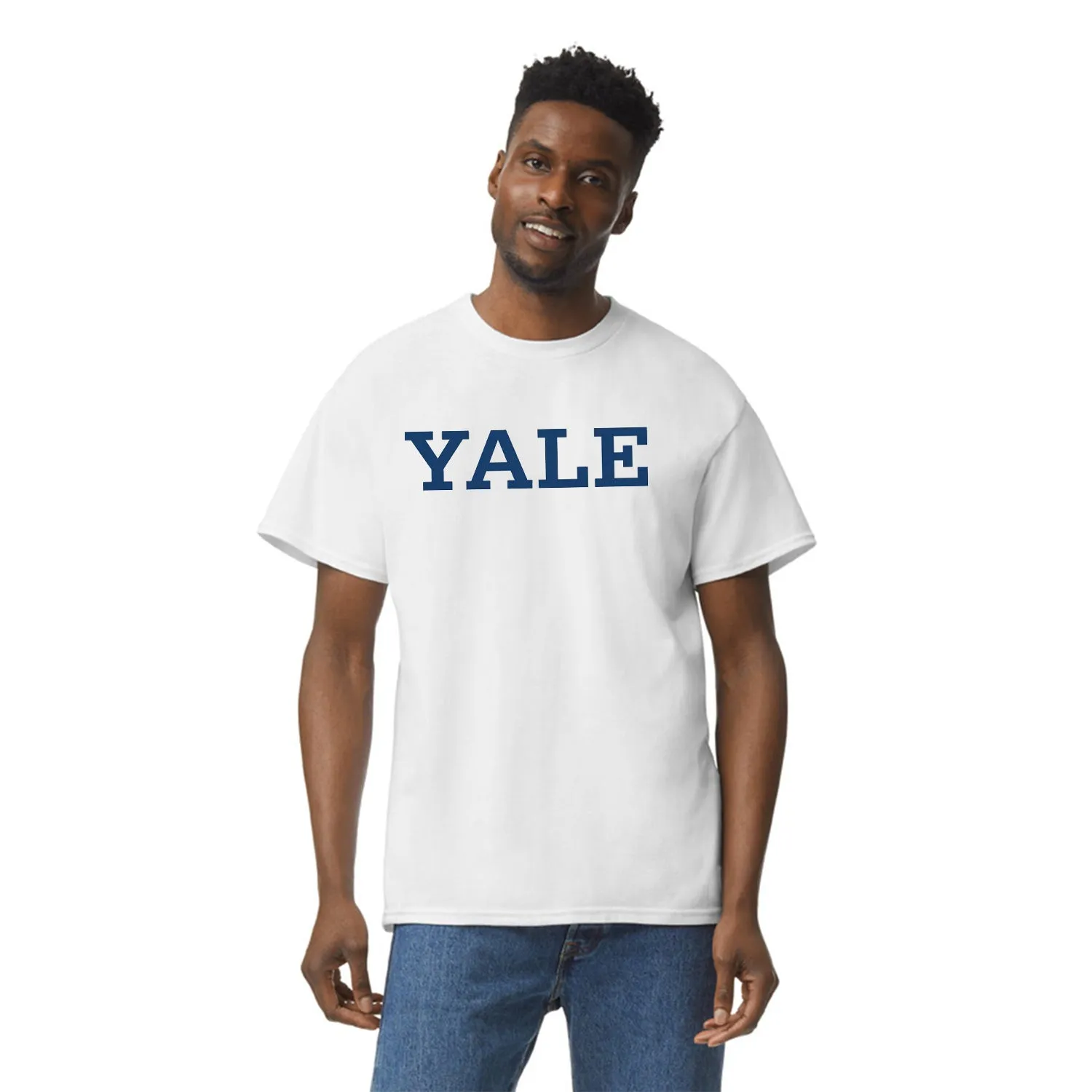 Yale Classic T-Shirt (White) sold by Barnesmith product image thumbnail 2