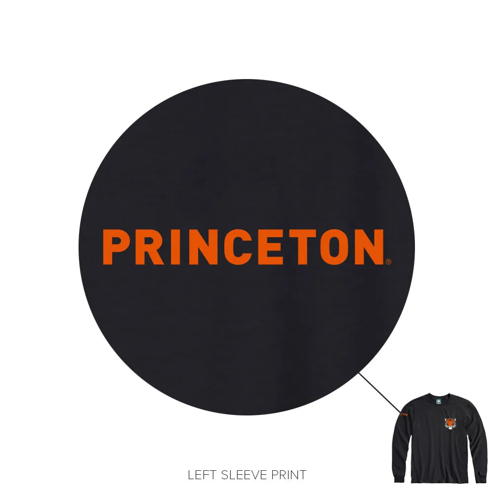 Princeton Mascot Long Sleeve T-Shirt (Black) sold by Barnesmith product image thumbnail 2
