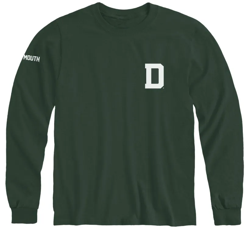 Dartmouth Mascot Long Sleeve T-Shirt (Hunter) sold by Barnesmith