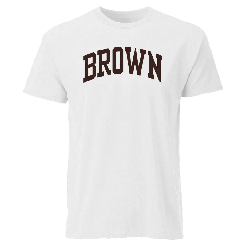 Brown Classic T-Shirt (White) sold by Barnesmith