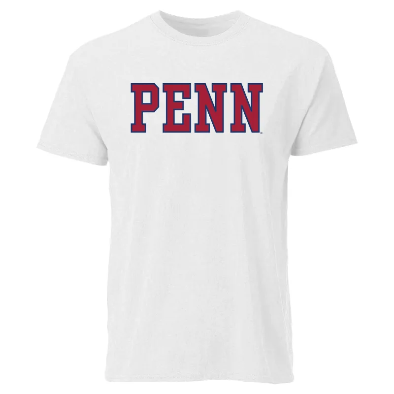 Penn Classic T-Shirt (White) sold by Barnesmith