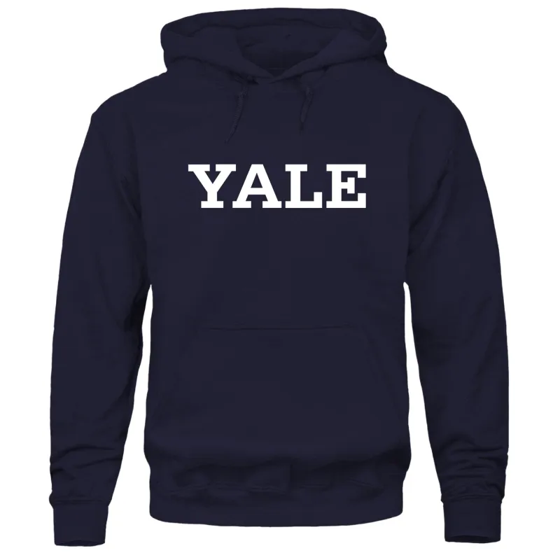 Yale Essential Hooded Sweatshirt (Navy) sold by Barnesmith
