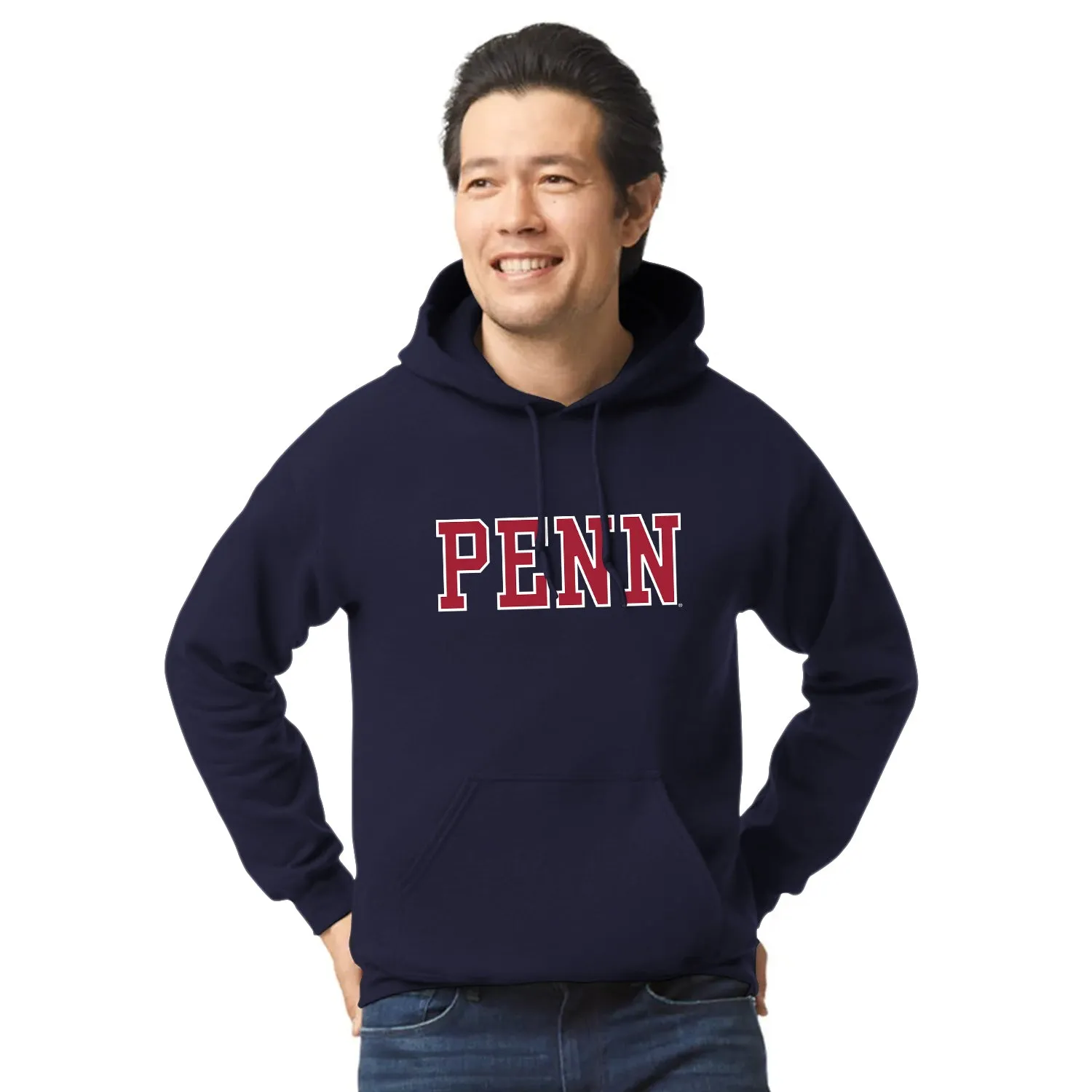 Penn Essential Hooded Sweatshirt (Navy) sold by Barnesmith product image thumbnail 2