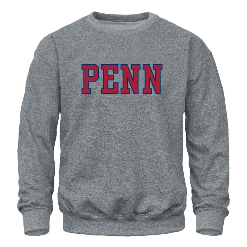 Penn Essential Sweatshirt (Heather Grey) sold by Barnesmith