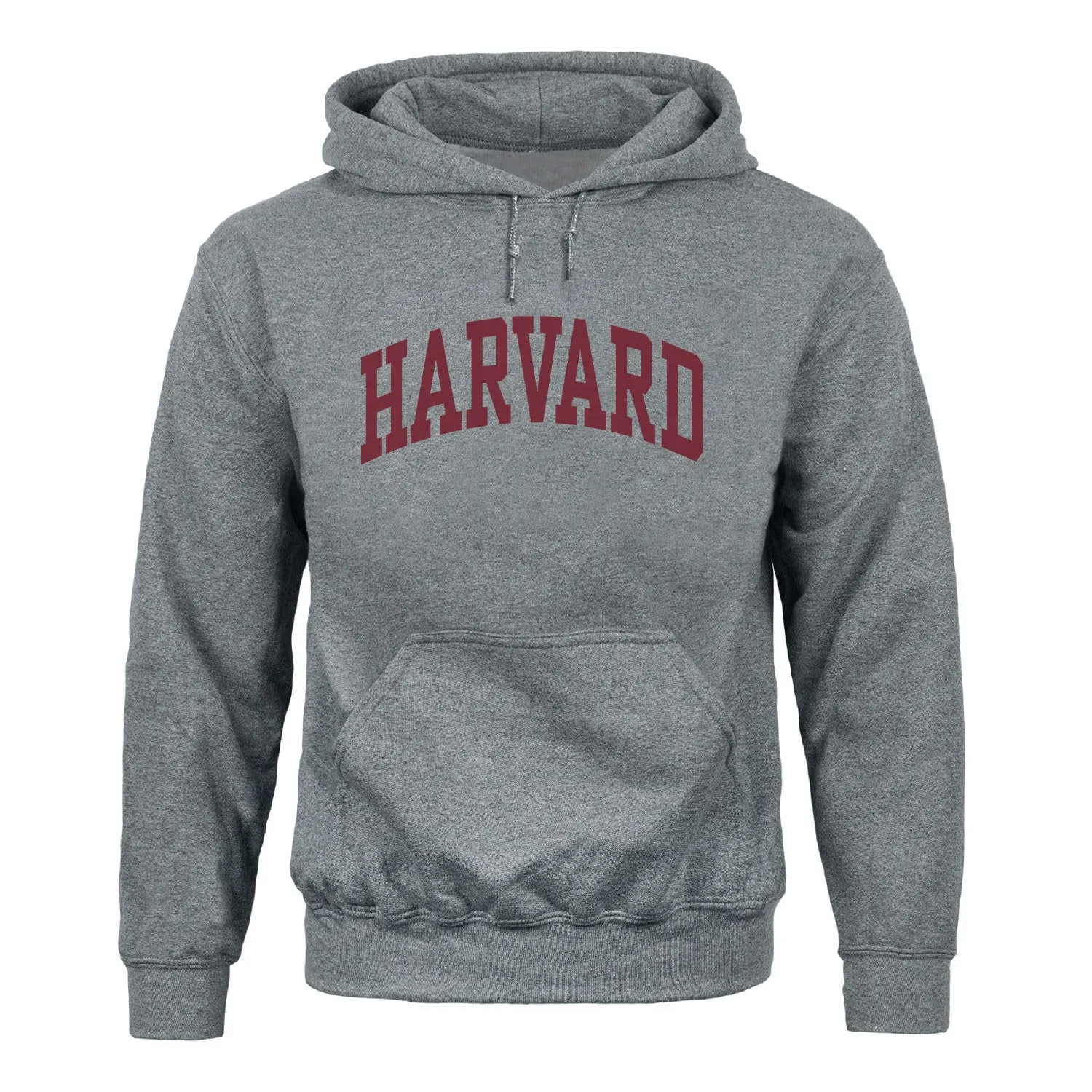 Harvard University Essential Hooded Sweatshirt (Heather Grey) sold by Barnesmith
