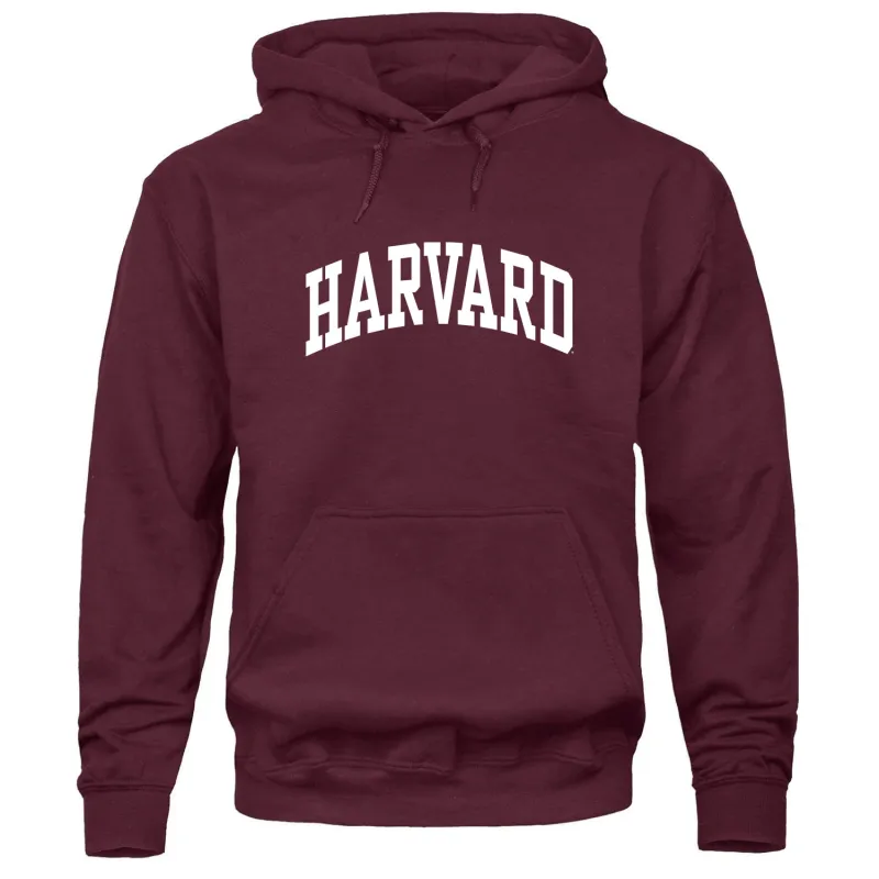 Harvard University Essential Hooded Sweatshirt (Crimson) sold by Barnesmith