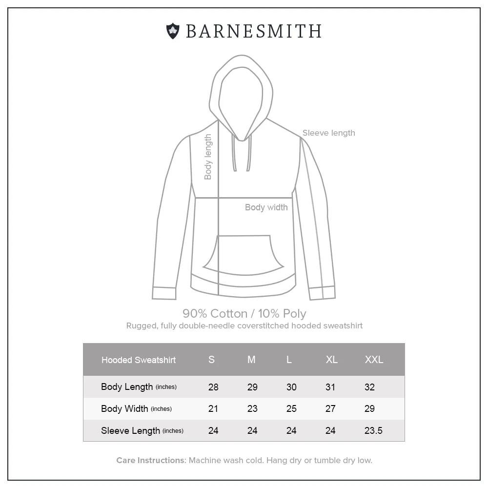 Dartmouth Crest Hooded Sweatshirt (Hunter) sold by Barnesmith product image thumbnail 3
