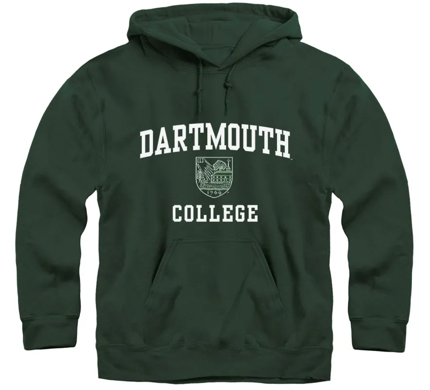 Dartmouth Crest Hooded Sweatshirt (Hunter) sold by Barnesmith