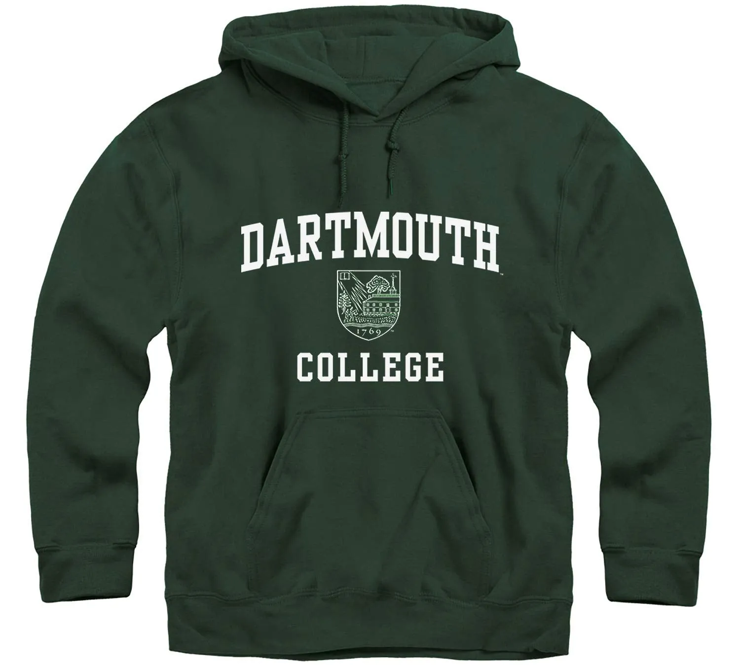 Dartmouth Crest Hooded Sweatshirt (Hunter) sold by Barnesmith