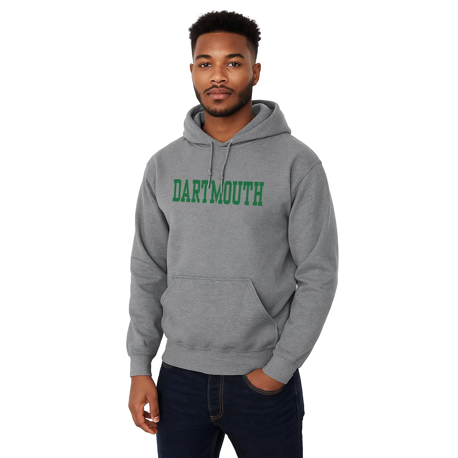 Dartmouth Essential Hooded Sweatshirt (Heather Grey) sold by Barnesmith product image thumbnail 2
