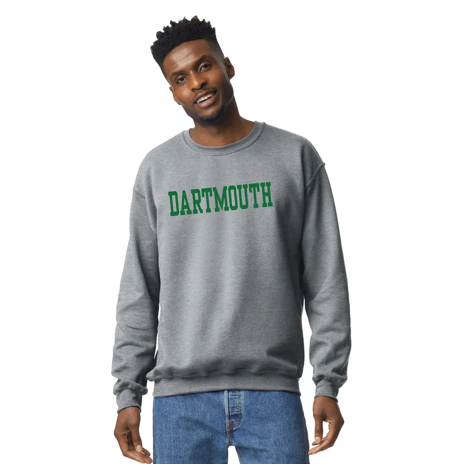 Dartmouth College Essential Sweatshirt (Heather Grey) sold by Barnesmith product image thumbnail 2