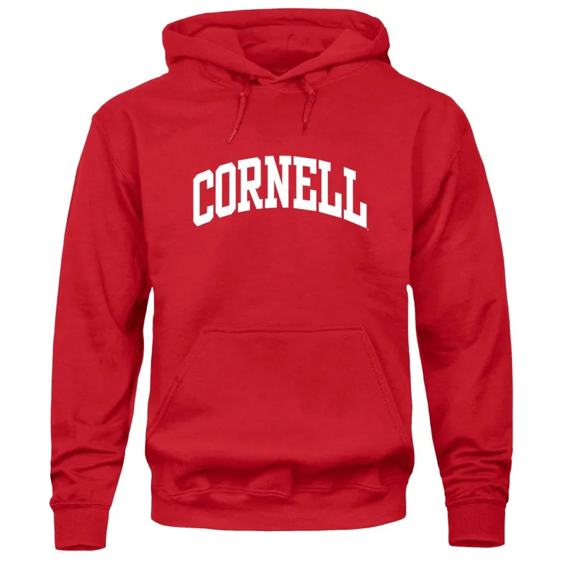 Cornell Essential Hooded Sweatshirt (Red) sold by Barnesmith