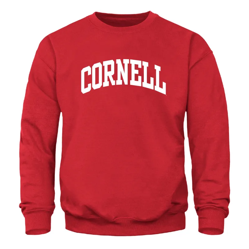 Cornell University Essential Sweatshirt (Red) sold by Barnesmith