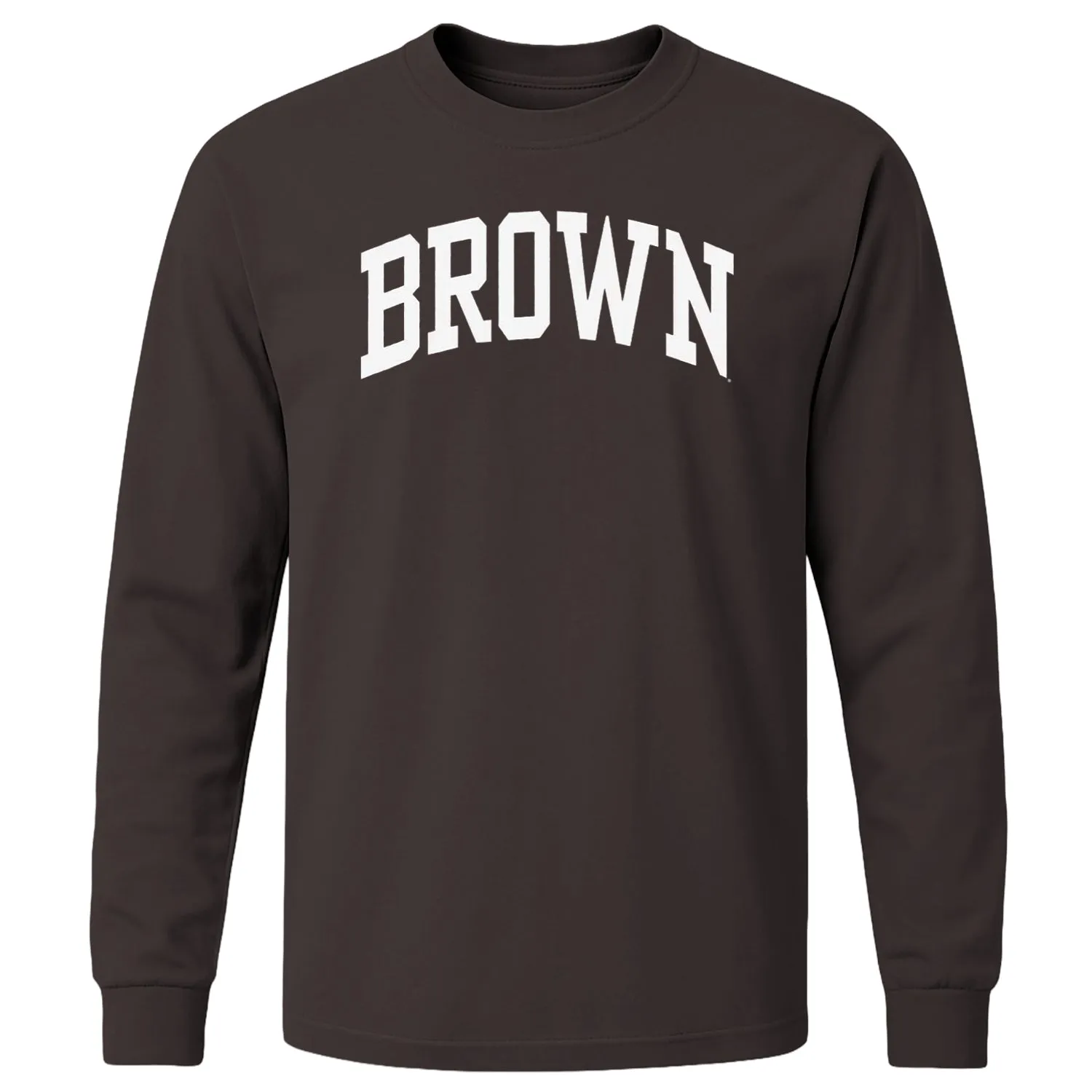 Brown Classic L/S T-Shirt (Brown) sold by Barnesmith