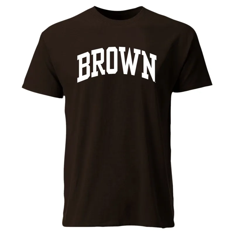 Brown Classic T-Shirt (Brown) sold by Barnesmith