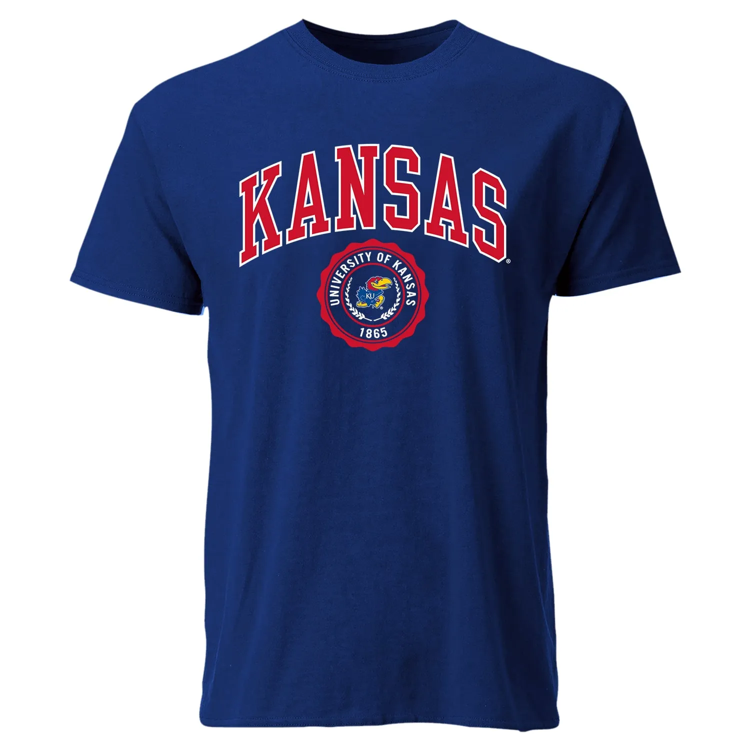 University of Kansas Heritage T-Shirt (Royal Blue) sold by Barnesmith