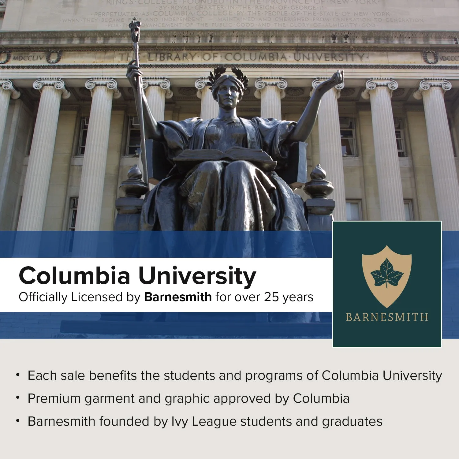 Columbia Crest T-Shirt (Light Blue) sold by Barnesmith product image thumbnail 5